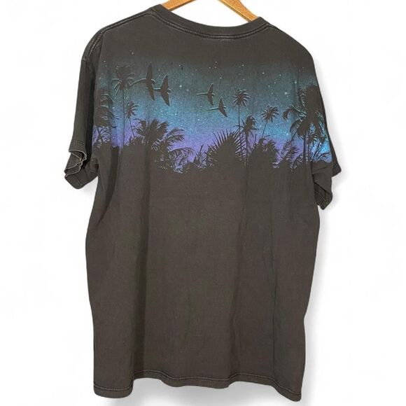 Vintage 90s Tiger AOP t shirt 1996 Wild Oats tiger - Picture 6 of 6